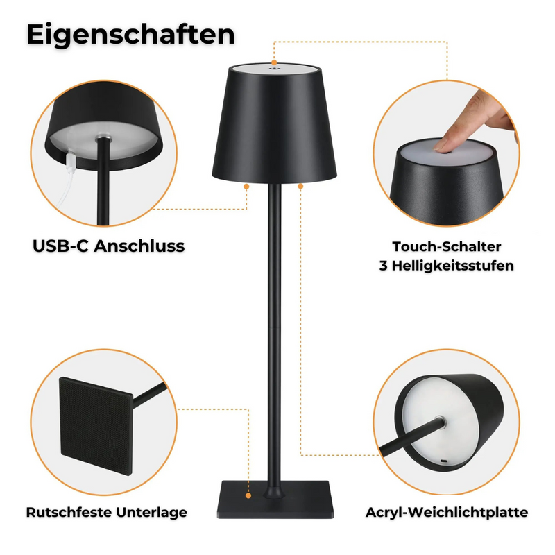 LED - Touch Lampe